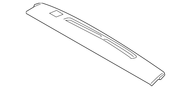 19316762 Деталь DEFROSTER PANEL