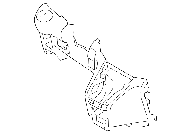 19316728 Деталь LOWER TRIM PANEL, LEFT
