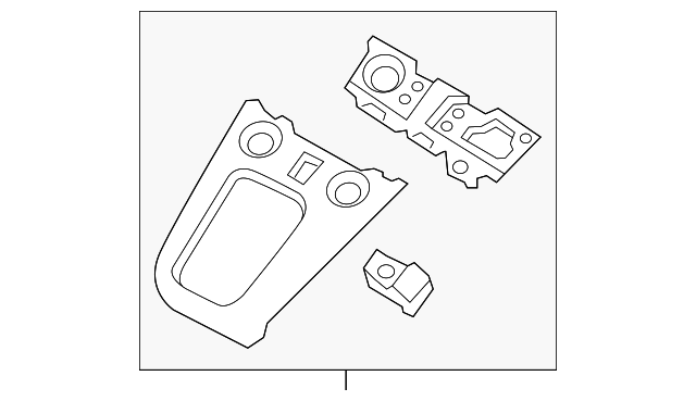 19316768 Деталь SHIFT PANEL