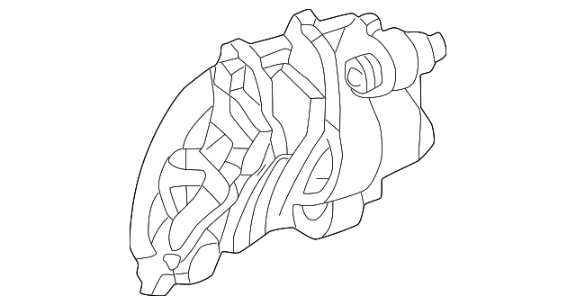 5189292AA Деталь CALIPER, RIGHT