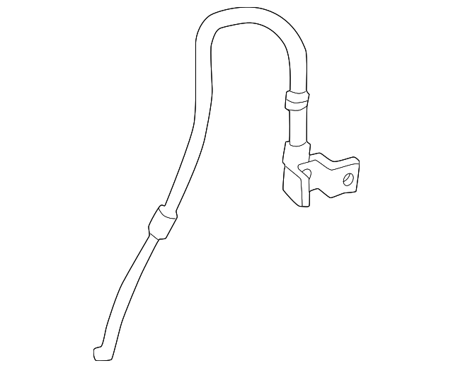 5143267AB Деталь BRAKE HOSE, RIGHT