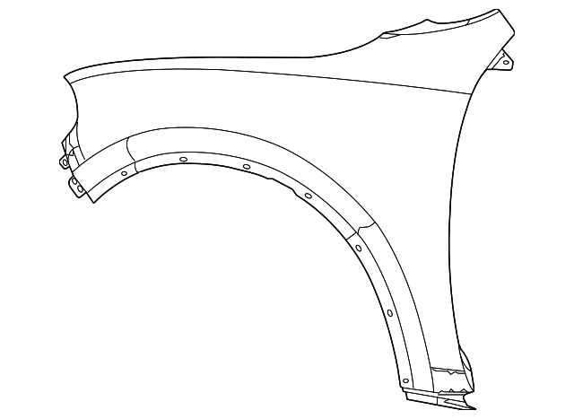 55369735AB Деталь FENDER, LEFT