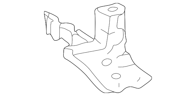 52012-04050 Деталь UPPER RETAINER ARM, LEFT