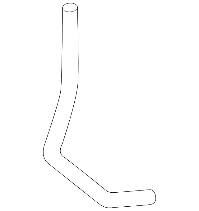 2922A731 Деталь LOWER HOSE