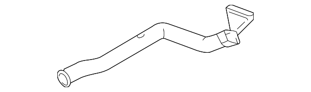 7368154G00 Деталь OUTER DUCT, RIGHT