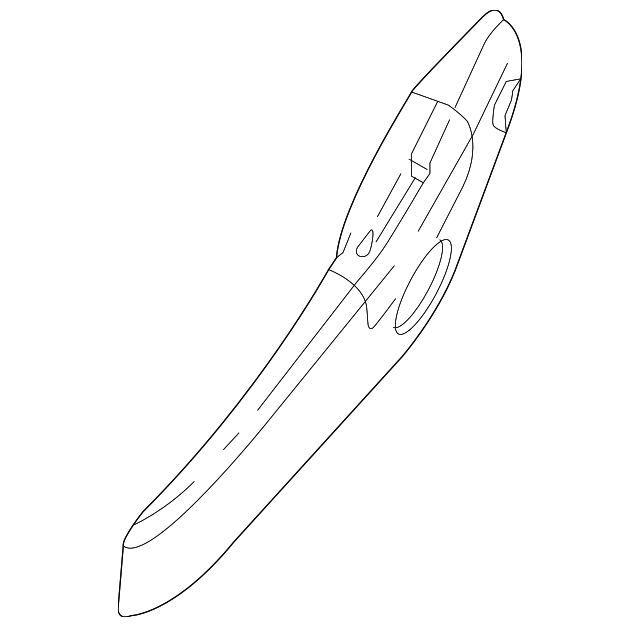 1FJ93DX9AD Деталь SIDE SHIELD, LEFT