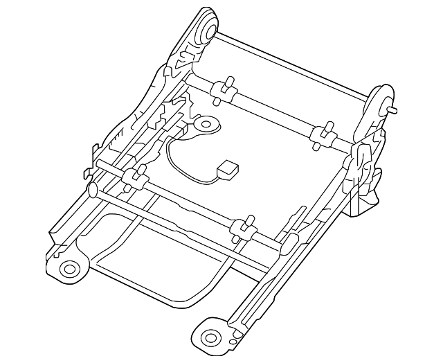 4610185AB Деталь SEAT ADJUSTER, LEFT