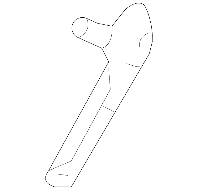1FU73DX9AA Деталь LUMBAR ADJUSTER, LEFT