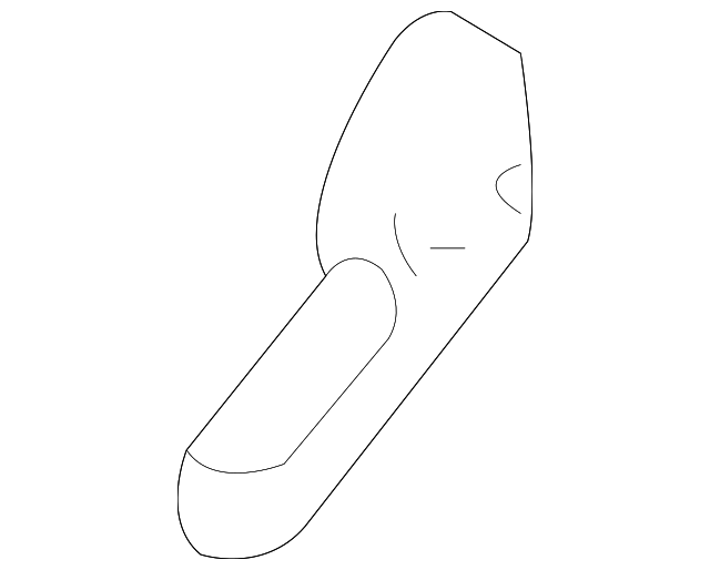1FK07HL1AD Деталь RECLINE HANDLE, LEFT