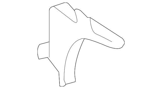 7L0-839-151 Деталь FRONT RETAINER, LEFT