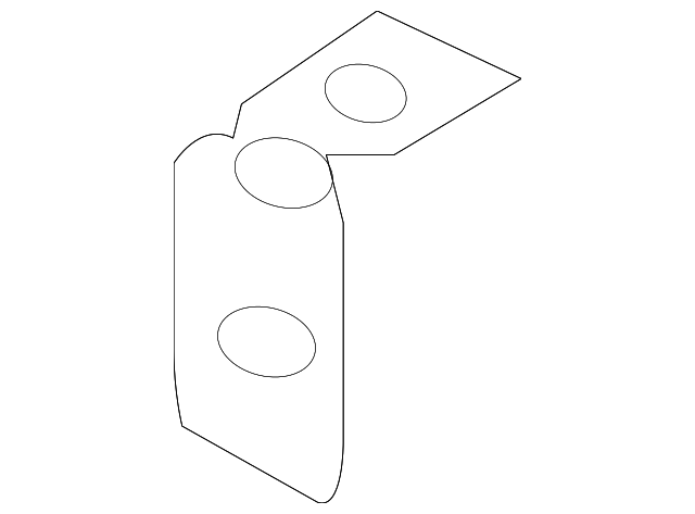 7L0-845-421 Деталь WINDOW REGULATOR BRACKET, RIGHT