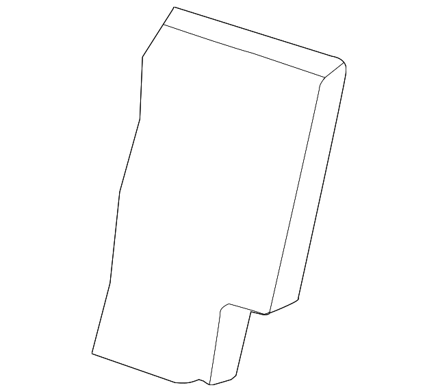 1LN161K7AA Деталь SEAT BACK COVER, RIGHT