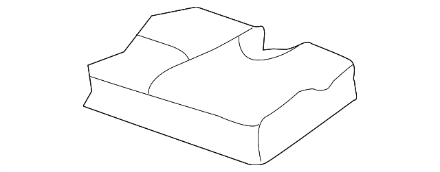 1LN181K7AA Деталь SEAT COVER, LEFT