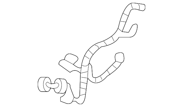 32754-SJA-A00 Деталь WIRE HARNESS, L. RR. DOOR