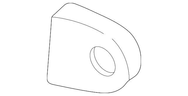 F57Z78610C94AAB Деталь SUPPORT COVER, RIGHT