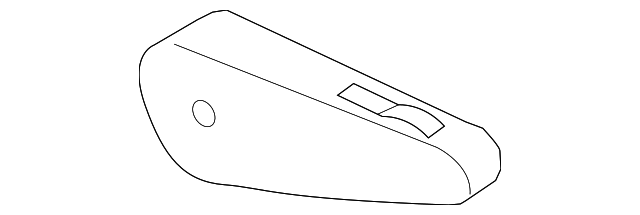 C315-88-1C0B-02 Деталь ARMREST, LEFT