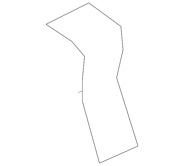 CE5388181A02 Деталь SEAT BACK COVER, LEFT