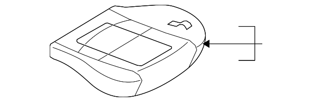 C291-88-110A-34 Деталь SEAT CUSHION, RIGHT
