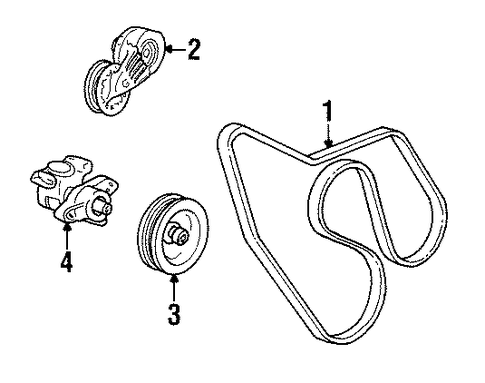 C2500 BELTS & PULLEYS