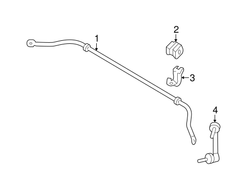 Murano STABILIZER BAR & COMPONENTS 2