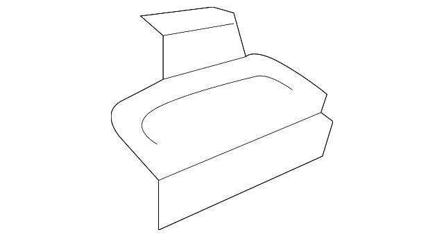 873814HA0C Деталь INNER COVER, LEFT