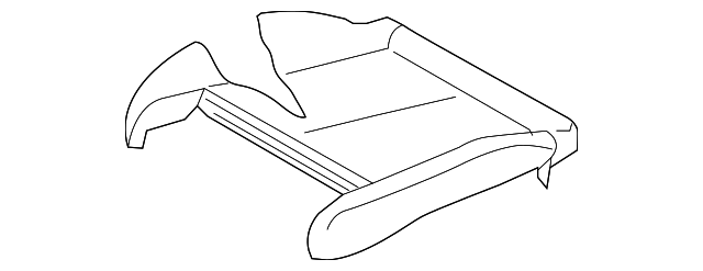 873104HB2A Деталь CUSHION COVER, RIGHT