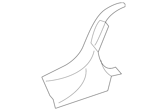 873754HA3A Деталь RECLINE COVER, LEFT