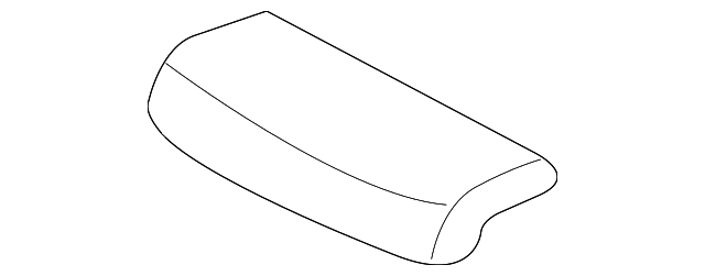 873124HB1A Деталь PAD, LEFT