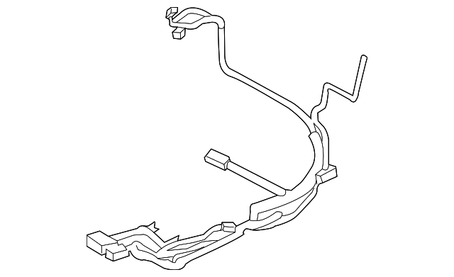 870694HB2A Деталь WIRE HARNESS, LEFT
