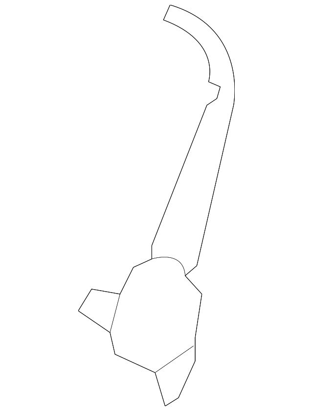 873754HA5C Деталь RECLINE COVER, LEFT