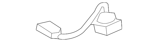 873174HA0A Деталь LUMBAR SWITCH, LEFT