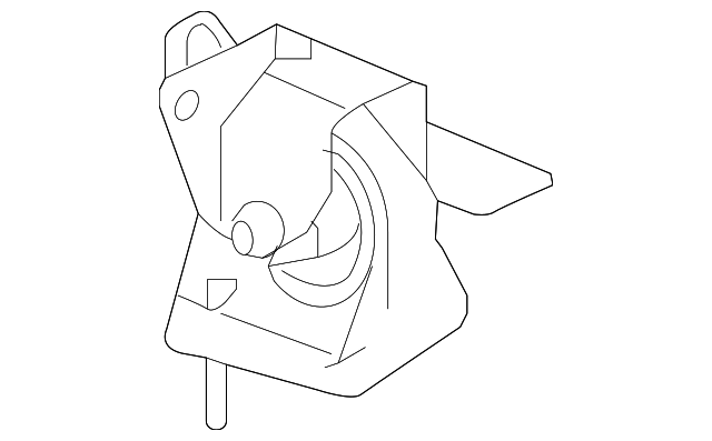 50850-TZ3-A01 RUBBER ASSY., TRANSMISSION MOUNTING (LOW