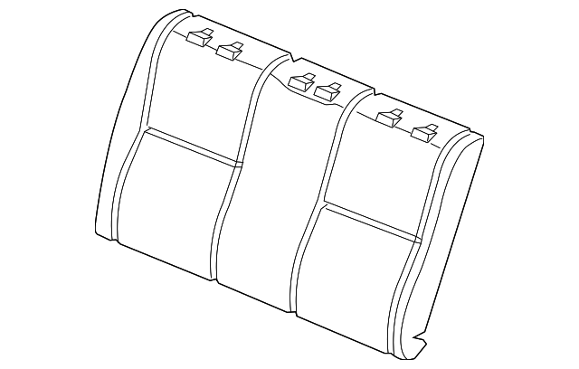 82127-TS8-A01 Деталь PAD, RR. SEAT-BACK