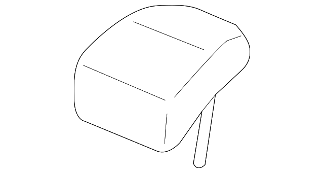 82940-TS8-A01ZA Деталь HEADREST ASSY., RR. CENTER *NH686L* (WAR