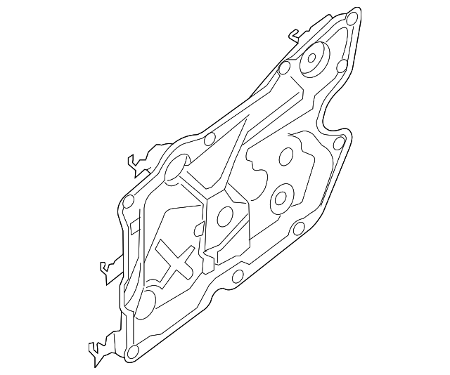 80774-JB100 MOUNT PANEL, RIGHT