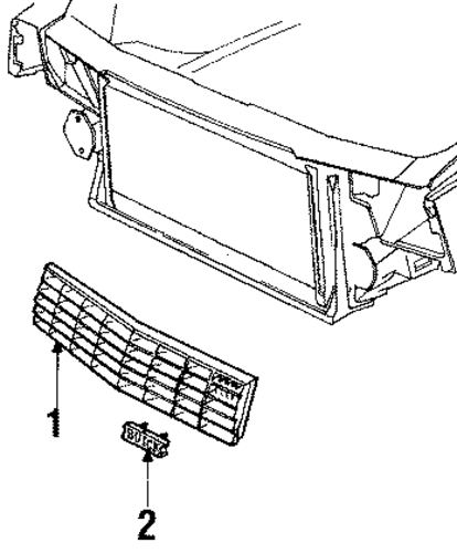 LeSabre GRILLE & COMPONENTS