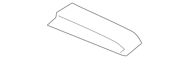 15090953 Деталь RAIL COVER, RIGHT