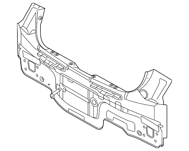 69100-1W210 Деталь REAR BODY PANEL