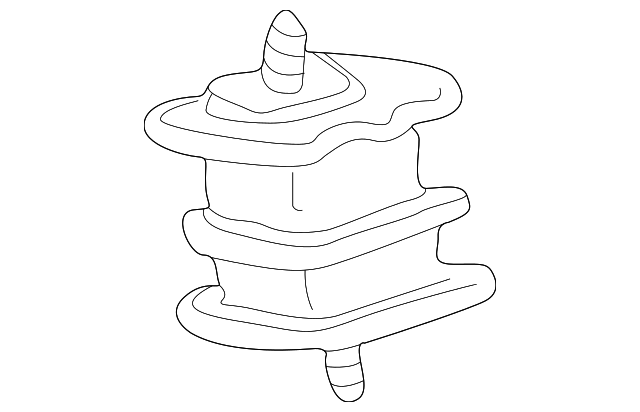 50806-S2A-000 RUBBER, TRANSMISSION MOUNTING