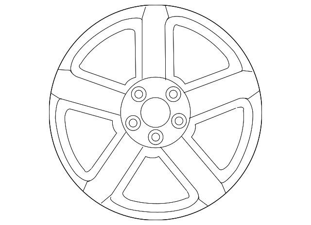 4250B293 Деталь WHEEL, ALLOY