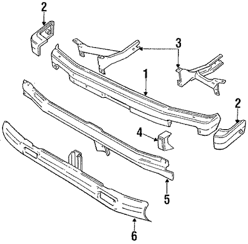 B2200 FRONT BUMPER
