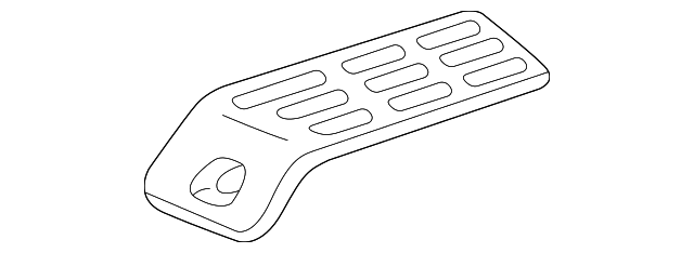 15647618 Деталь STEP PAD, RIGHT