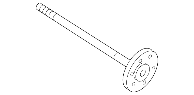 22874951 AXLE SHAFT, RIGHT