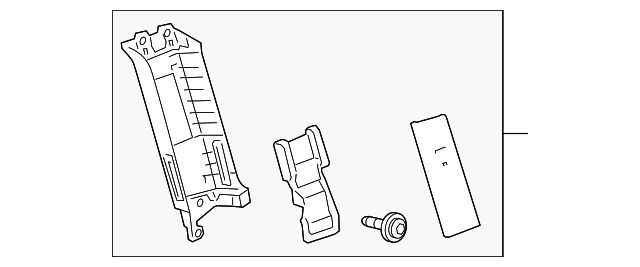 62638-60161-A3 UPPER QTR TRIM