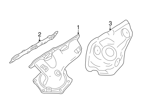 Murano Выпускной коллектор
