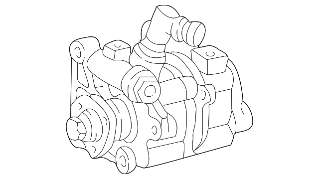 002-466-19-01 POWER STEERING PUMP