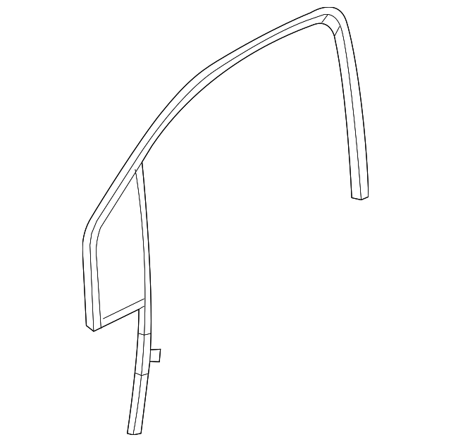 94518427 FIXED GLASS, LEFT