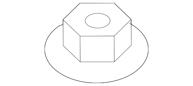 22664695 Деталь IMPELLER NUT