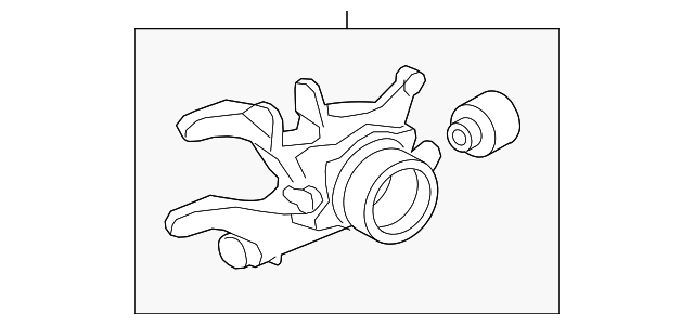 52720-3W100 Деталь KNUCKLE, RIGHT