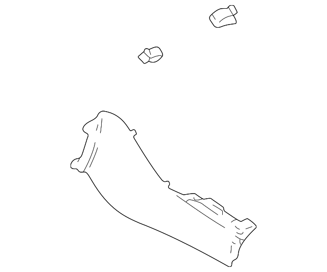 55435-33030-A0 Деталь FINISH PANEL, LEFT